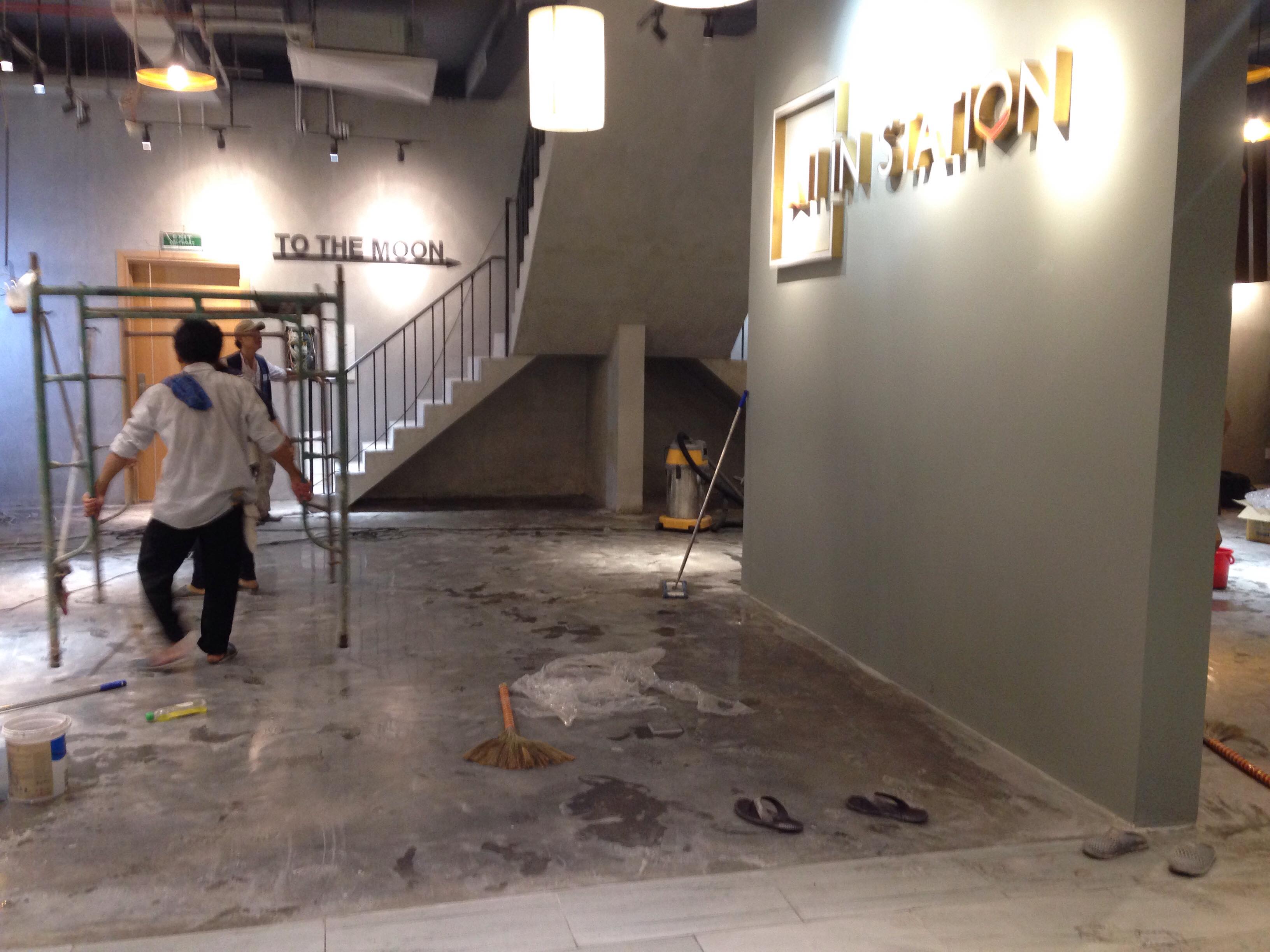 Loa cho quán cà phê của Goldsound lắp đặt tại quán All In Station, khu đô thị Sarimi Sala