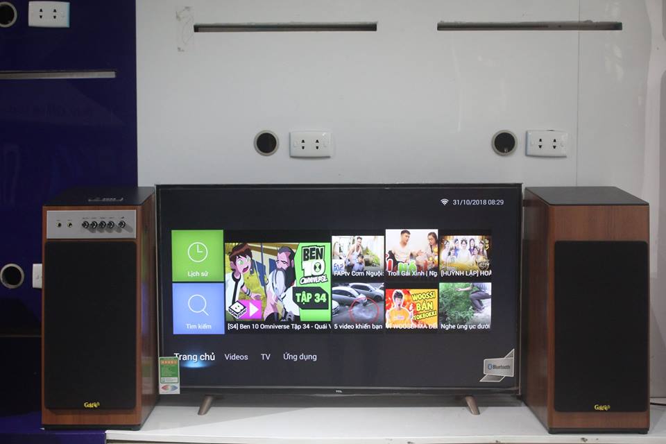 Dàn karaoke gia đình đã tích hợp amly GOLDSOUND W240