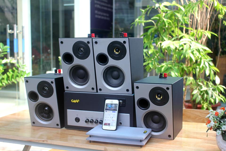 Âm thanh cho không gian quán cafe, nhà hàng, spa, phòng tập...