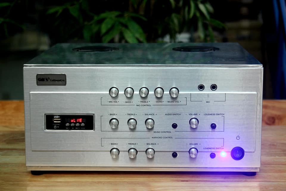 Amly karaoke A1200 (1200w) Goldsound mới ra mắt 29.12.2018