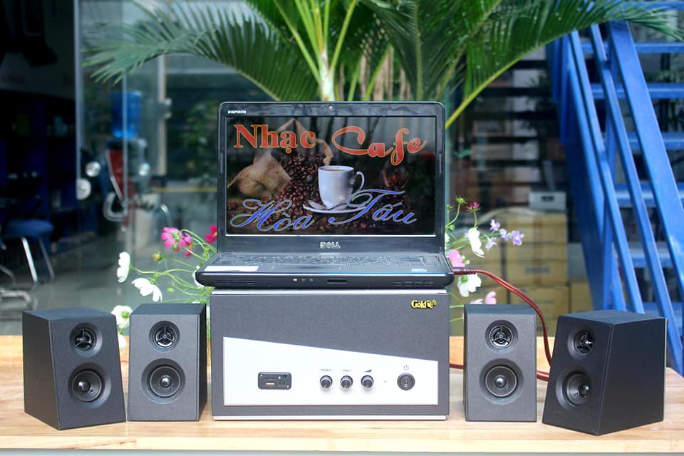 Âm thanh cho không gian quán cafe, nhà hàng spa diện tích nhỏ và vừa,...