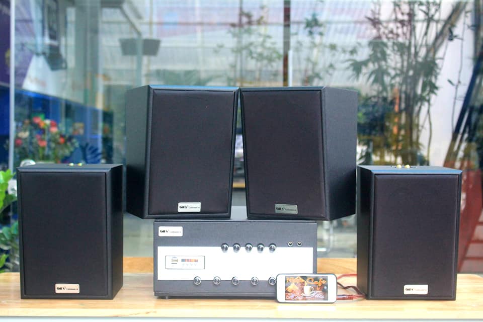 Âm thanh không có tạp âm giành cho không gian quán cafe, nhà hàng, spa (loa vệ tinh V40)