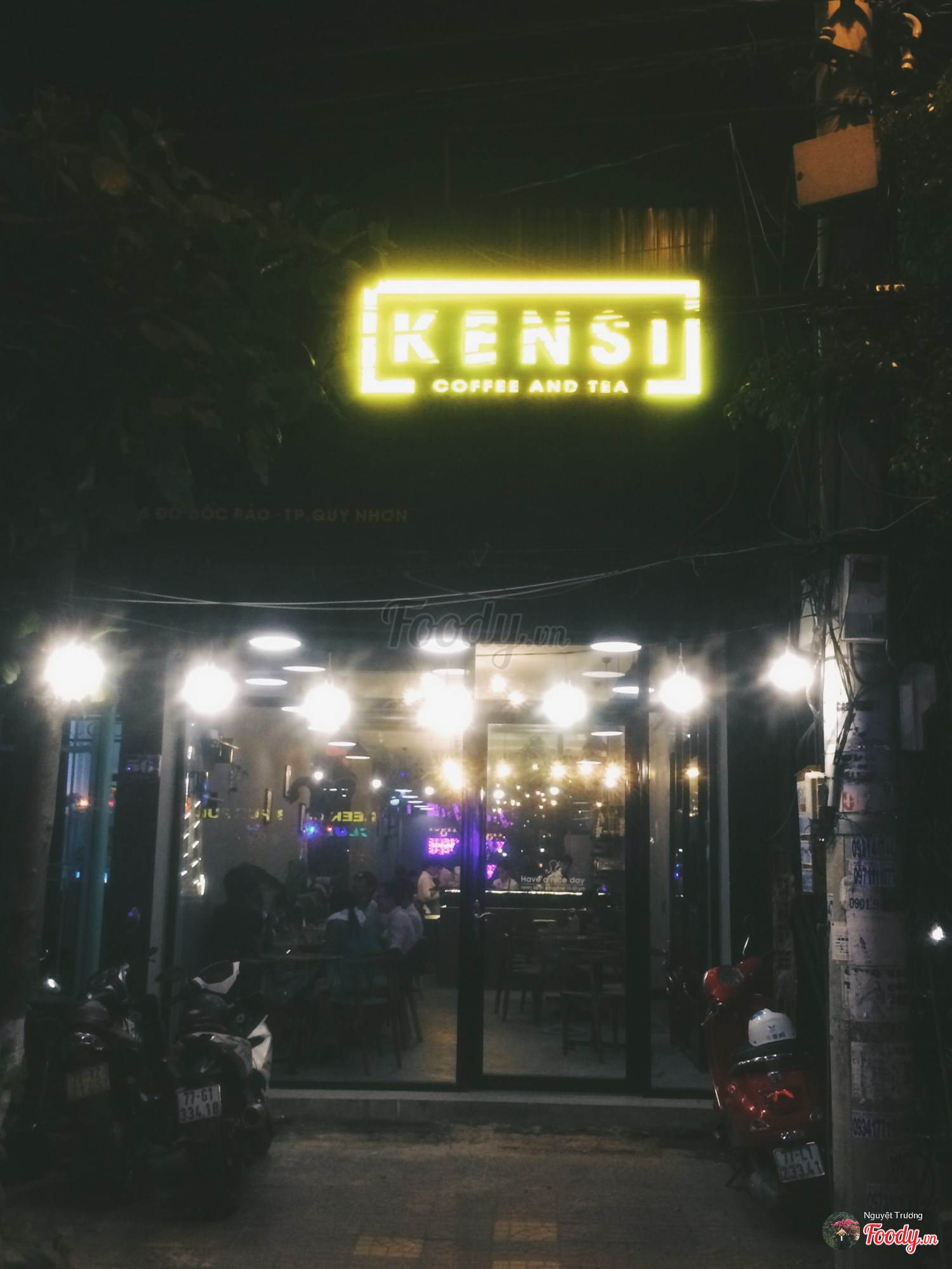 Hệ thống loa Goldsound đã được lắp đặt tại Quán Kensi Coffee & Tea