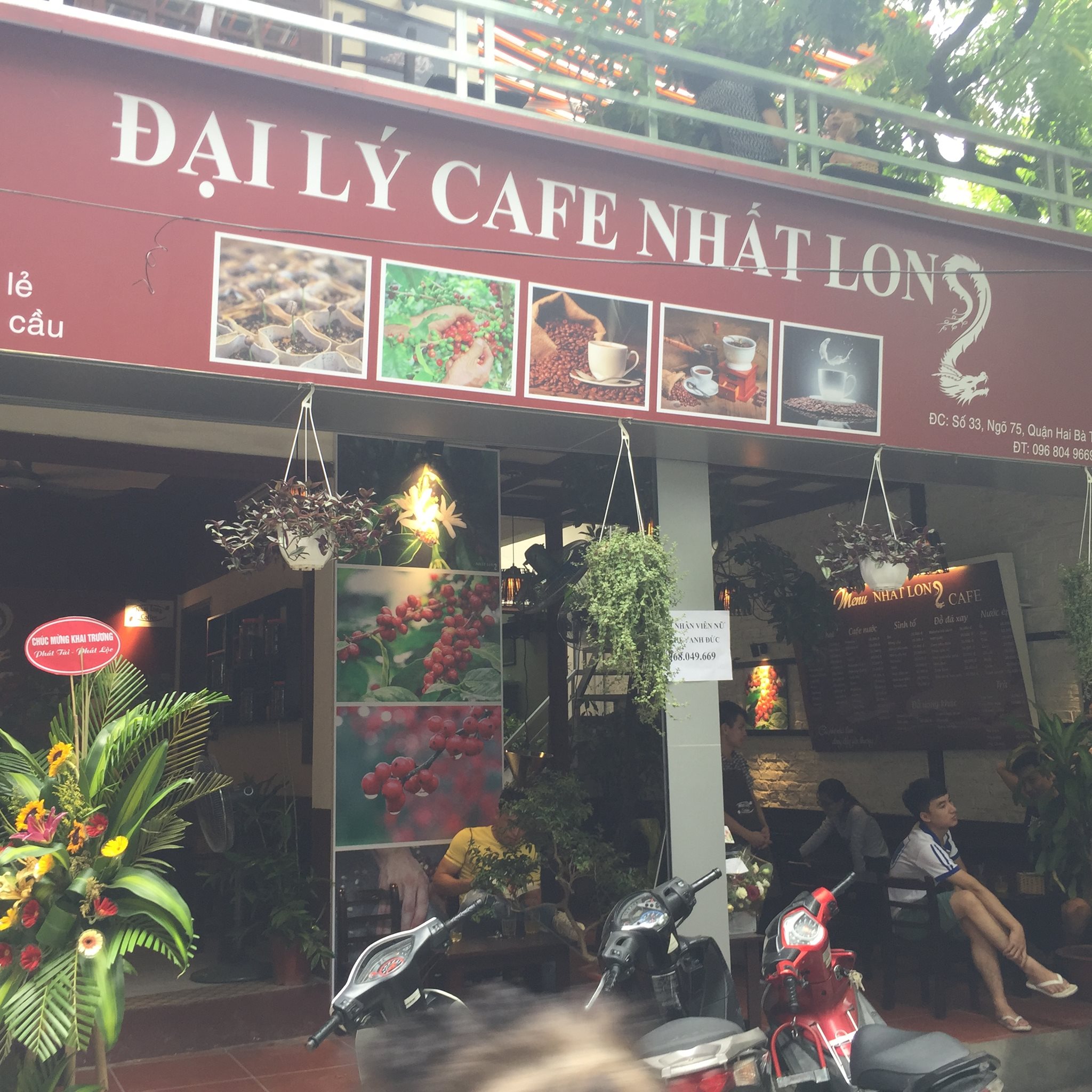 hệ thống cafe Nhất Long đã lắp đặt loa gold4cafe của Goldsound Việt Nam.