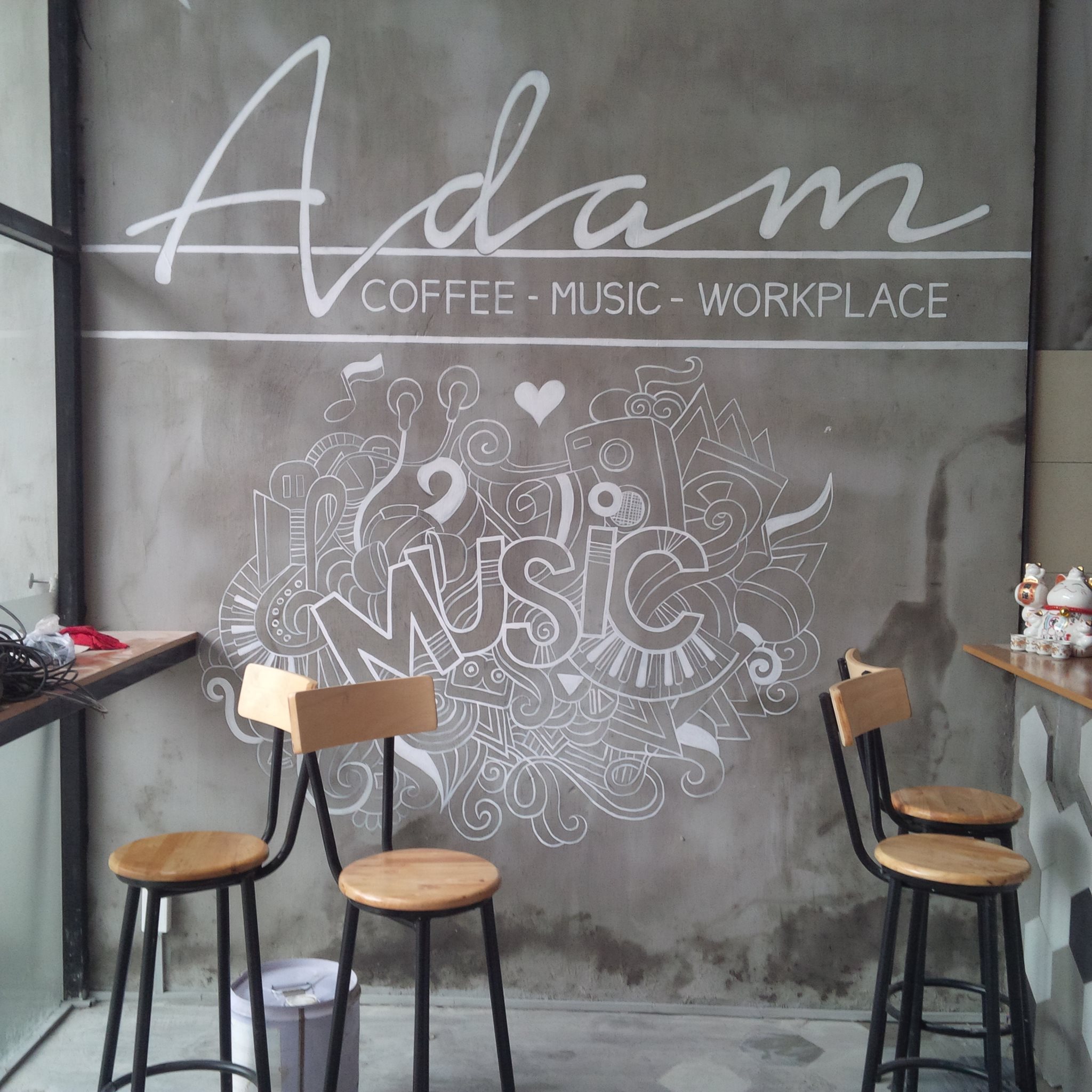 Loa Goldsound lắp đặt cho quán ADAM CAFÉ 192 Võ Thị Sáu, P.7, Quận 3, TPHCM