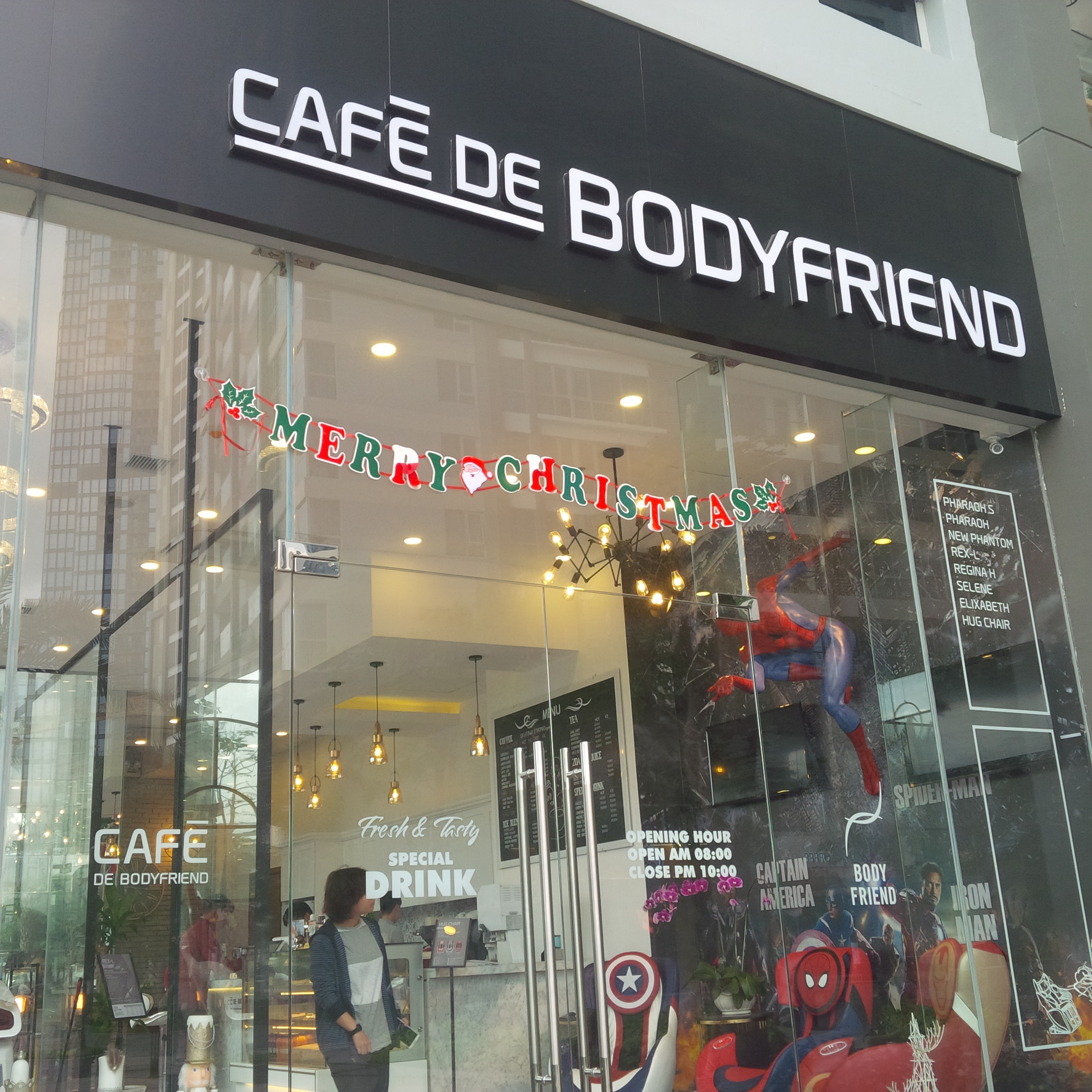 Hệ thống loa Goldsound đã được lắp đặt tại Quán Café de BODYFRIEND
