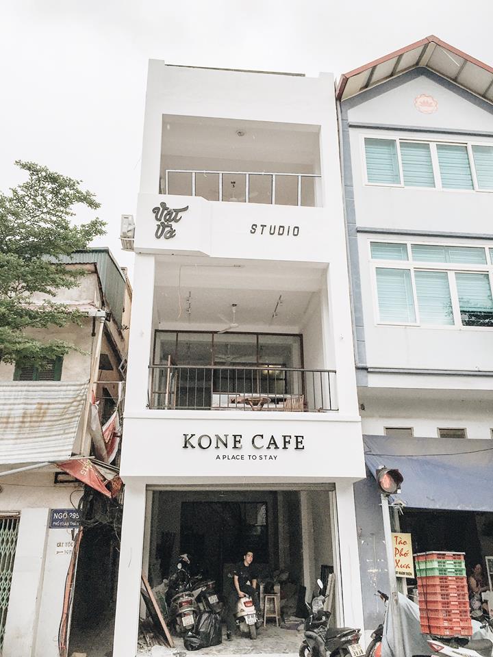 Hệ thống loa đã được lắp đặt tại quán Kone Cafe
