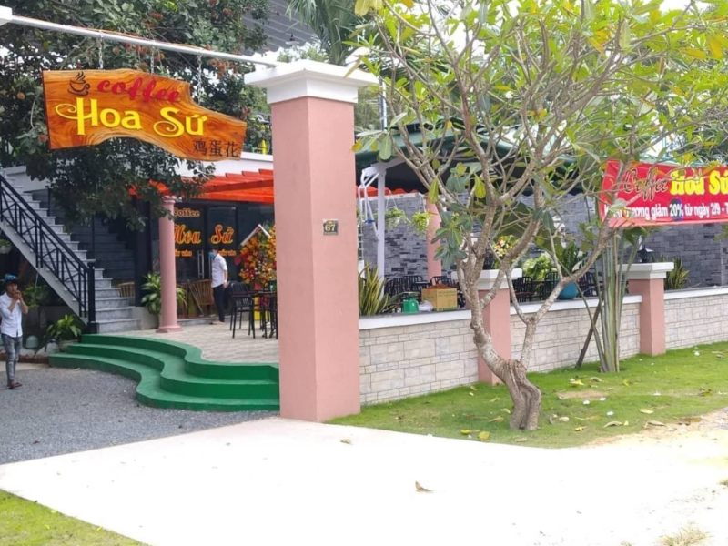 Loa cho quán cà phê của Goldsound lắp đặt tại quán Hoa Sứ, Bình Dương