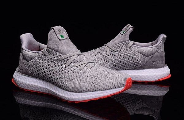 Giày Adidas Ultra Boost Solebox xám d? d? n? AUB30 Giày Adidas Ultra Boost Solebox xám d? d? n? AUB30