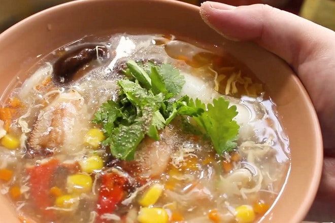 công thức nấu món súp cua ngon bổ dưỡng cho cả gia đình
