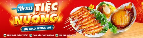 MENU TIỆC NƯỚNG