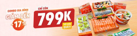 SUSHI & SASHIMI ƯU ĐÃI HOT