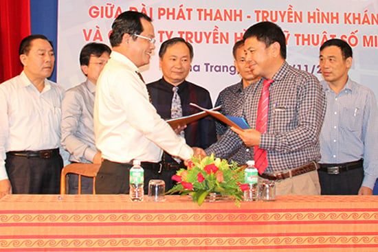 Truyền hình Khánh Hòa (KTV) hợp tác với SDTV phát sóng truyền hình số mặt đất