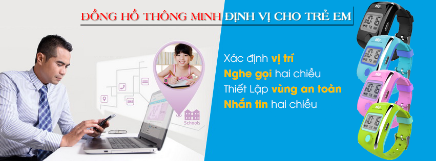 Đồng Hồ Thông Minh Định Vị Trẻ Em