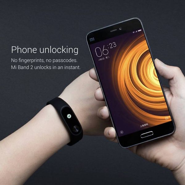 khả năng của vòng xiaomi miband 2