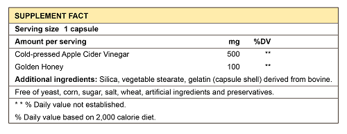 Esteem Apple Cider Vinegar Supplement
