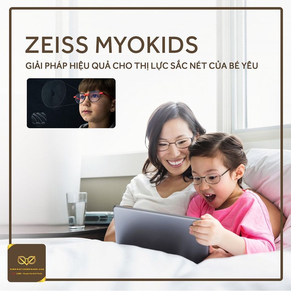 Zeiss Myokids - Giải Pháp Hiệu Quả Cho Thị Lực Sắc Nét Của Bé Yêu!
