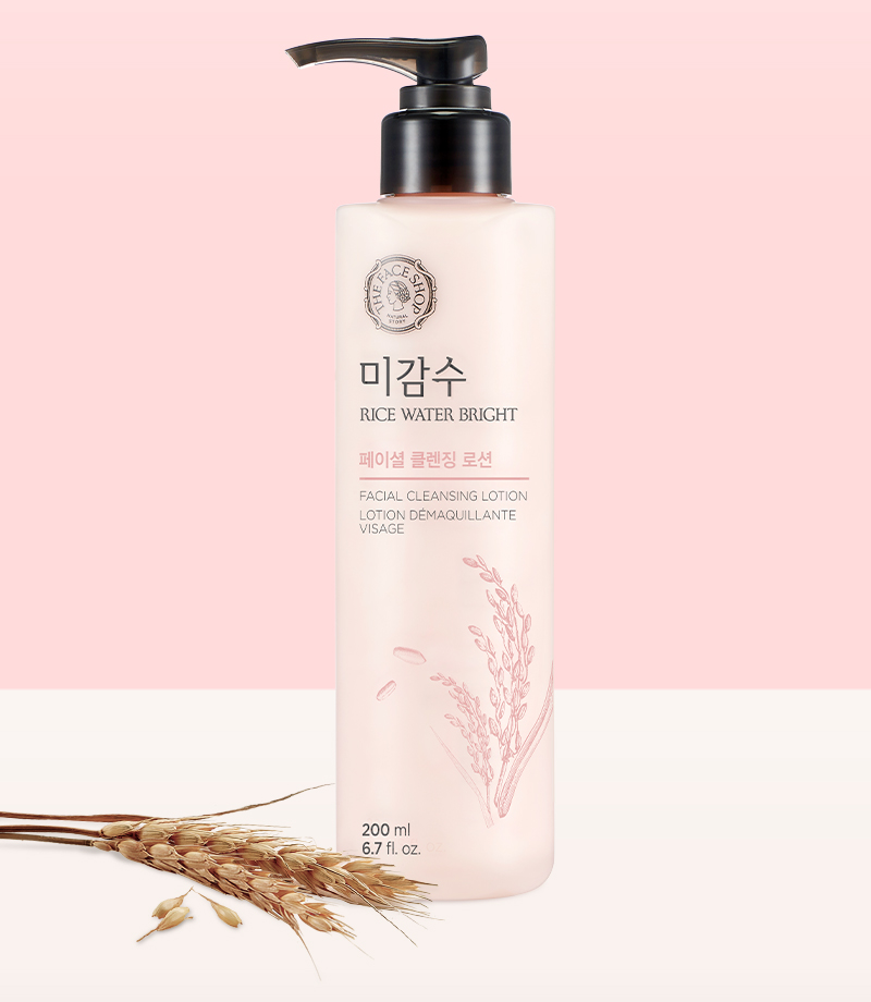 RICE WATER BRIGHT FACIAL CLEANSING LOTION
