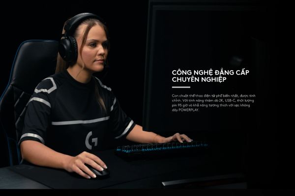 Chuột Logitech G Pro X Superlight 2 thoải mái chơi game