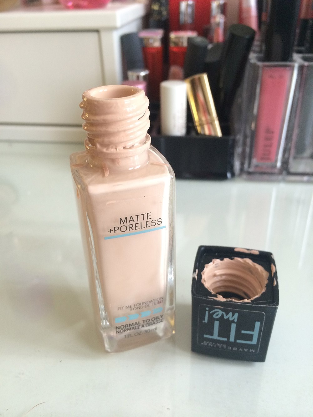 review kem nen Maybelline Fit Me Matte Poreless hinh anh 2