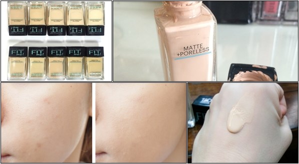 review kem nen Maybelline Fit Me Matte Poreless