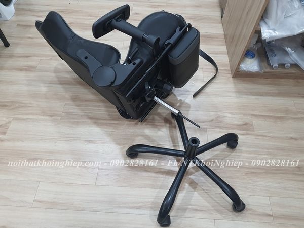 sua ghe gaming hu piston nang ha tan noi