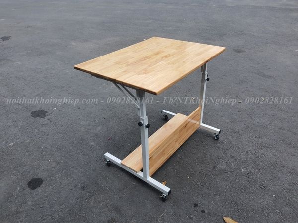 bàn chân sắt gấp có bánh xe giá rẻ