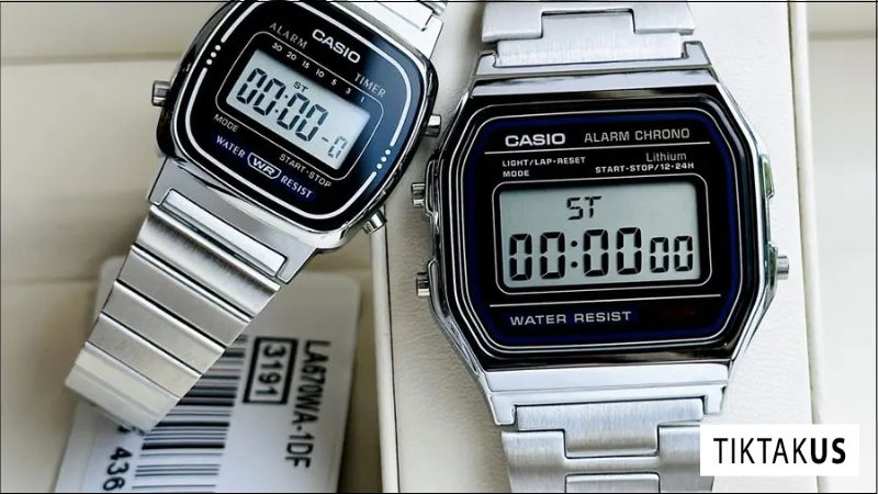 Casio, thương hiệu đến từ Nhật Bản, nổi tiếng với những chiếc đồng hồ bền bỉ, đa chức năng và giá cả phải chăng