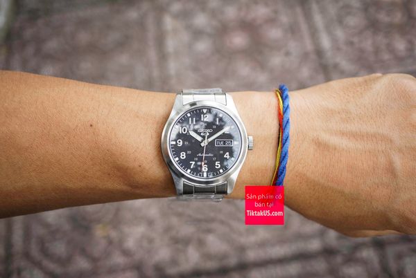 trên tay reviewđồng hồ seiko 5 quânđội 2021