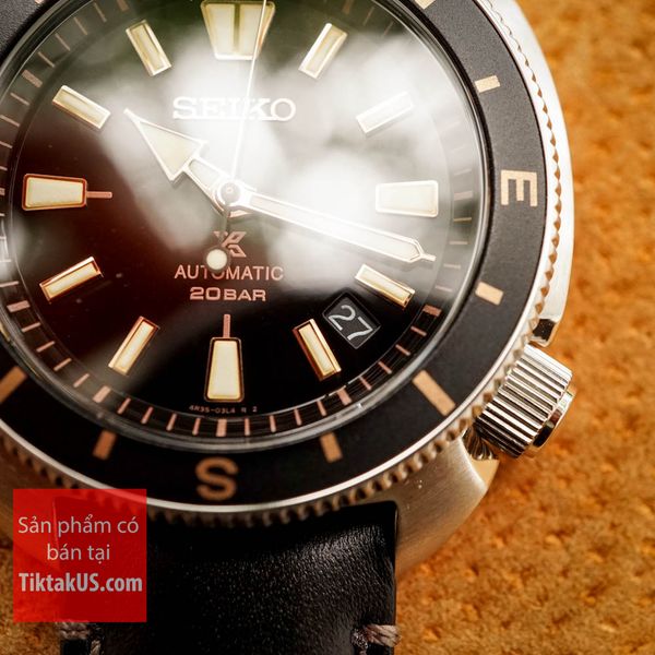 Logo Seiko Prospex Lume bezel la bàn