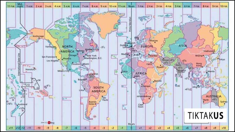 GMT+7 giúp đồng bộ hóa thời gian giữa các khu vực và quốc gia trong cùng múi giờ