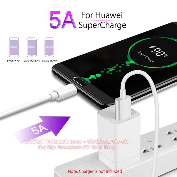 Công nghệ sạc nhanh Super Charge 5A trên Huawei ấn tượng như thế nào?