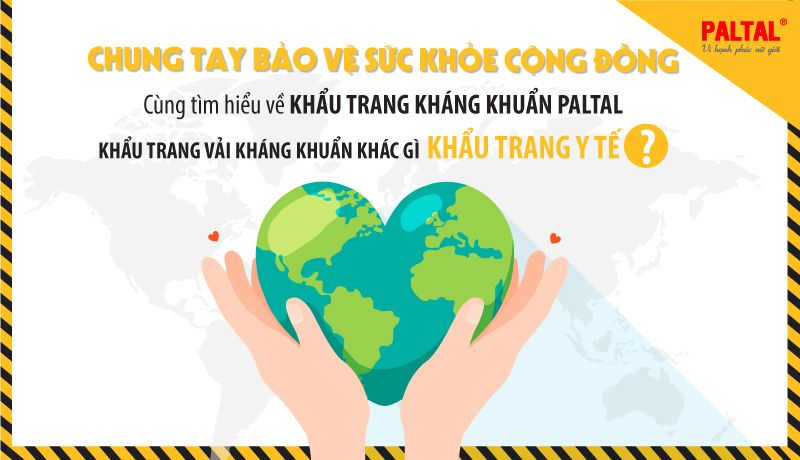 KHẨU TRANG Y TẾ VÀ KHẨU TRANG VẢI KHÁNG KHUẨN CÓ GÌ KHÁC NHAU?