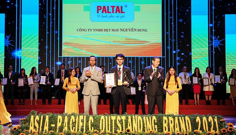 PALTAL NHẬN DANH HIỆU “THƯƠNG HIỆU TIÊU BIỂU CHÂU Á THÁI BÌNH DƯƠNG 2021”