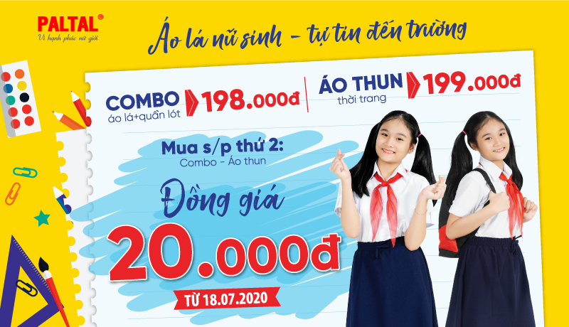 ÁO LÁ NỮ SINH TỰ TIN ĐẾN TRƯỜNG