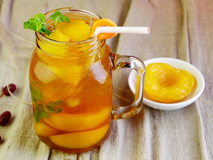 Cách làm trà đào “thần thánh” đơn giản tại nhà