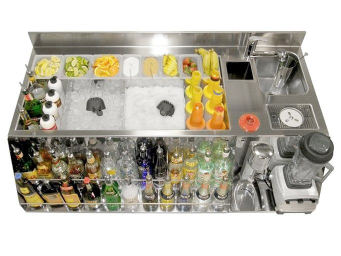Thiết kế quầy bar cần trang bị những gì?