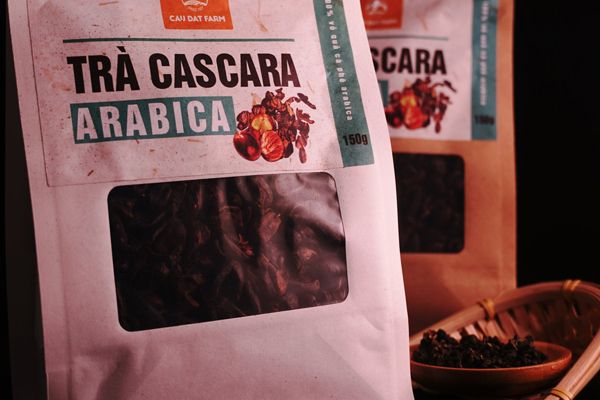 TRÀ CASCARA LÀM TỪ VỎ CÀ PHÊ ARABICA CẦU ĐẤT