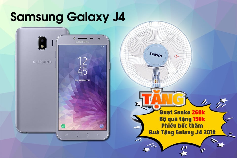 Chương trình khuyến mại Samsung Galaxy J4 || Samsung Galaxy J6