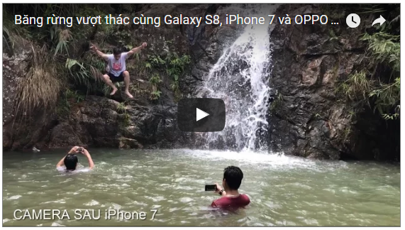 Băng rừng vượt thác cùng Galaxy S8, iPhone 7 và OPPO F3 - Nhật Ký Thác Mơ Hải Phòng - Quảng Ninh