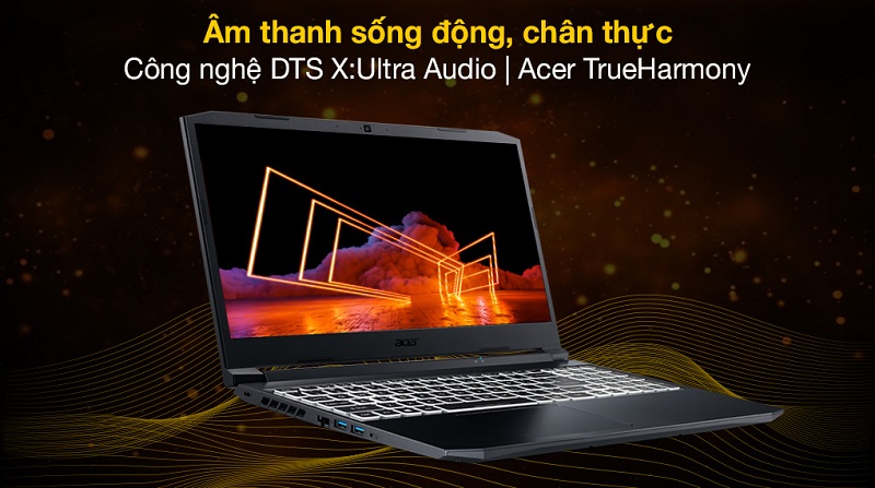 Laptop Acer Nitro 5 R5 5600H/8GB/512GB SSD - Phân Phối Chính Hãng
