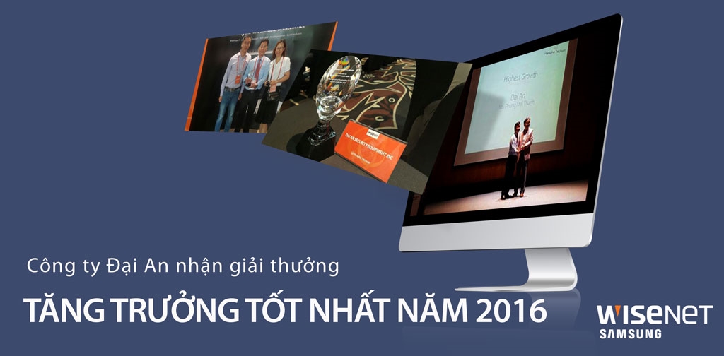 Đại An & Hanwha Techwin highest growth company 2016
