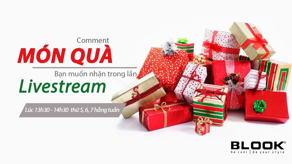 BLOOK - THAM GIA LIVESTREAM NHẬN QUÀ KHỦNG