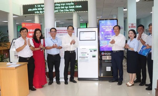 Triển Khai Hệ thống Kiosk Nộp Hồ Sơ Tại Trung Tâm Hành Chính TP. Thủ Dầu Một