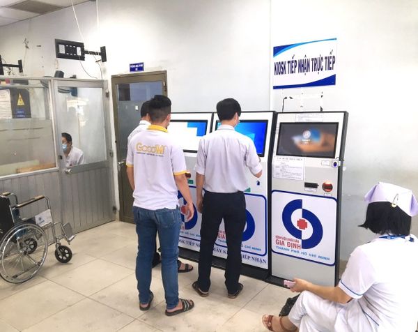 GoodM! Triển Khai Kiosk Lấy Số Thứ Tự Cho Bệnh Viện Nhân Dân Gia Định