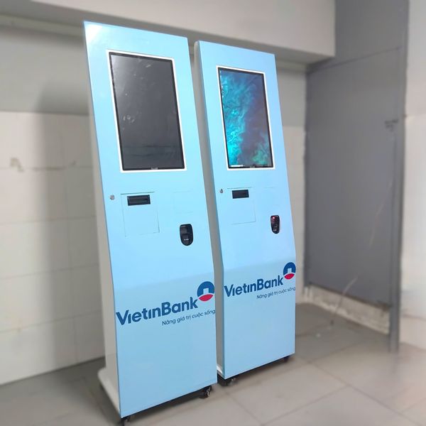 GoodM! cung cấp hệ thống máy kiosk tra cứu thông tin thiết kế theo yêu cầu cho bệnh viện