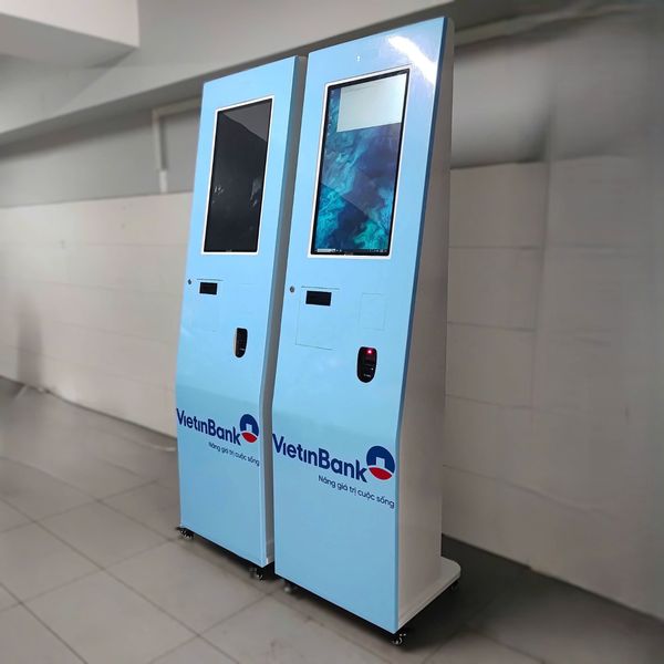 GoodM! cung cấp hệ thống máy kiosk tra cứu thông tin thiết kế theo yêu cầu cho bệnh viện