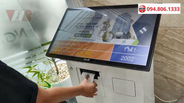 Kiosk Lấy Số Thứ Tự Hành Chính Công