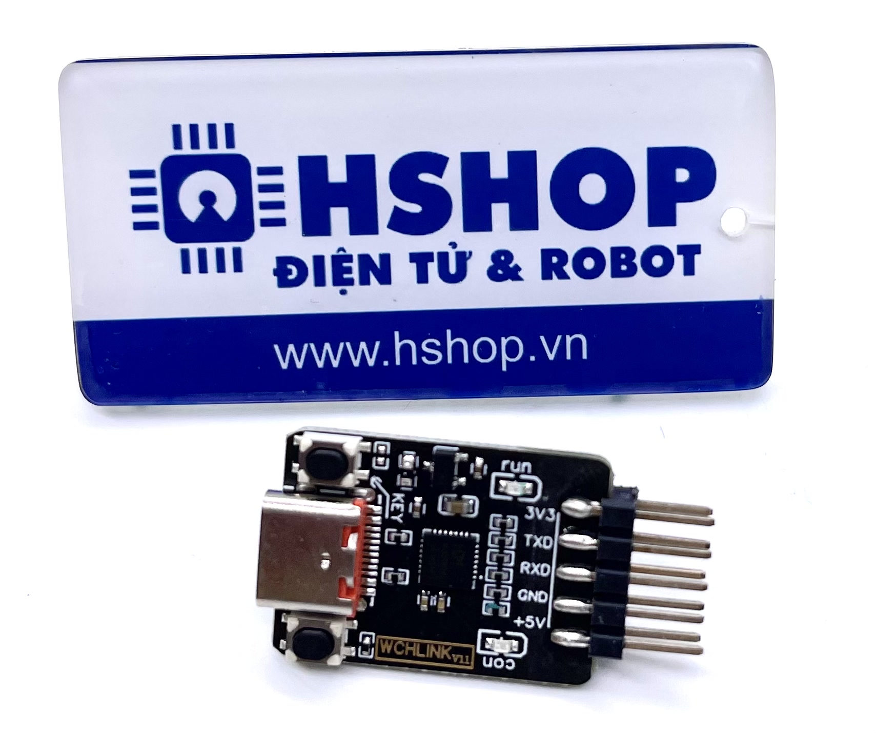 Mạch Nạp WCH-Link DAPLink Mini USB Programmer Debugger suppport WCH RISC-V / ARM