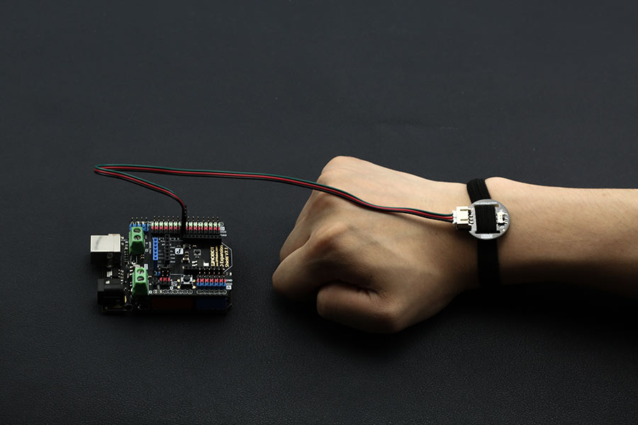 Cảm biến nhịp tim DFRobot Gravity: Analog/Digital PPG Heart Rate Sensor